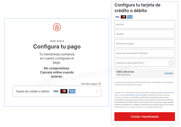 Obtener una cuenta Netflix en USA