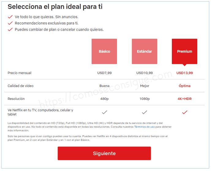 Como obtener una cuenta Netflix en España
